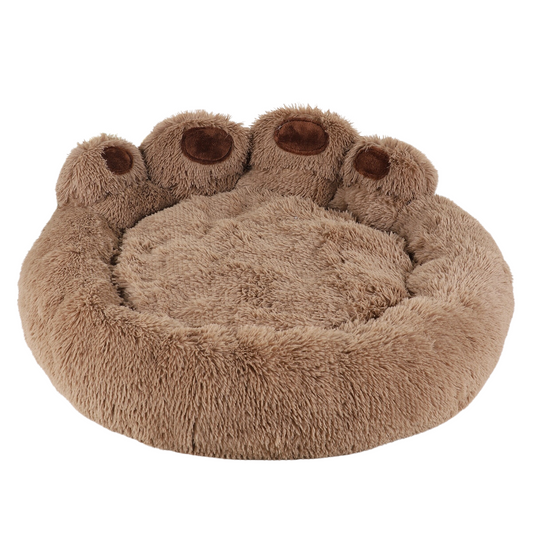 PamperedPups™ - #1 Top-Rated Anti-Anxiety Calming Donut Bed for Cats and Dogs