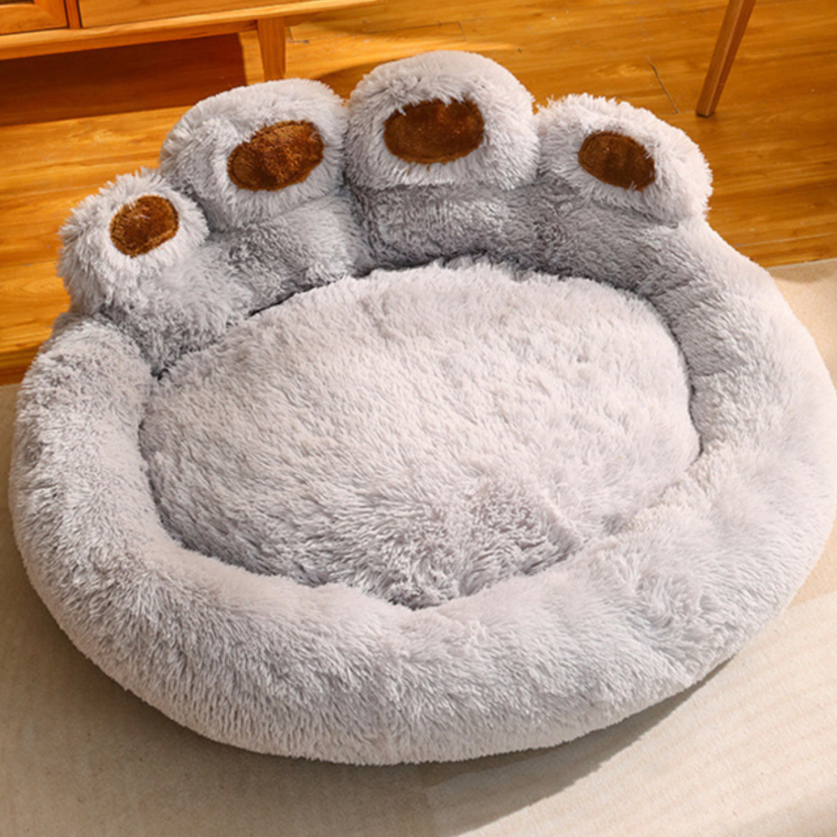 PamperedPups™ - #1 Top-Rated Anti-Anxiety Calming Donut Bed for Cats and Dogs