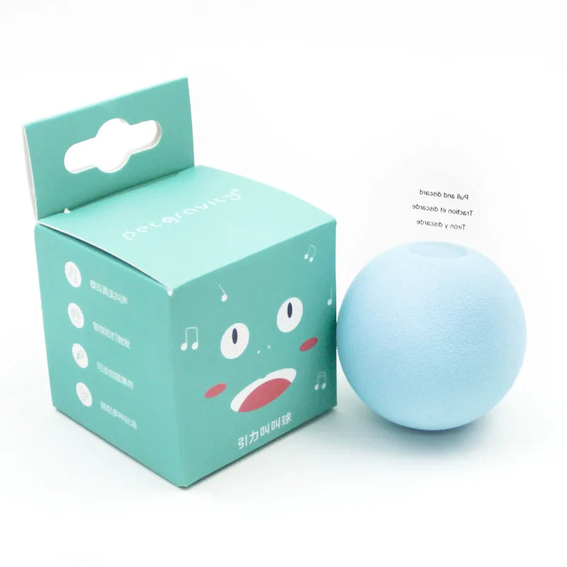 Interactive Smart Cat Toy with Electric Plush Ball and Catnip