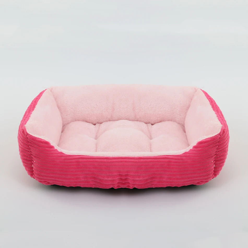 PamperedPups⢠- Super Soft and Cozy Classic Pet Bed for Dogs & Cats