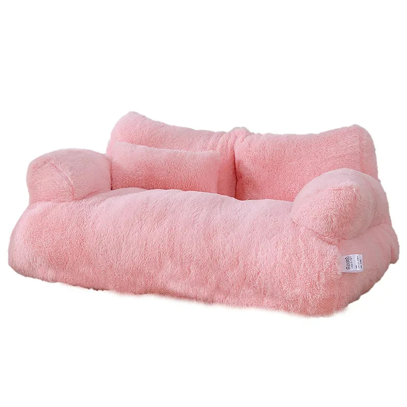 PamperedPups™ - Luxurious, Plush, Anti-Anxiety Sofa Couch for Cats and Dogs