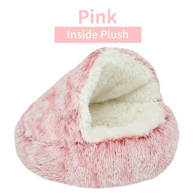 BurrowBuddy™ - #1 Best-Selling Plush Cave Bed For Cats and Small Dogs