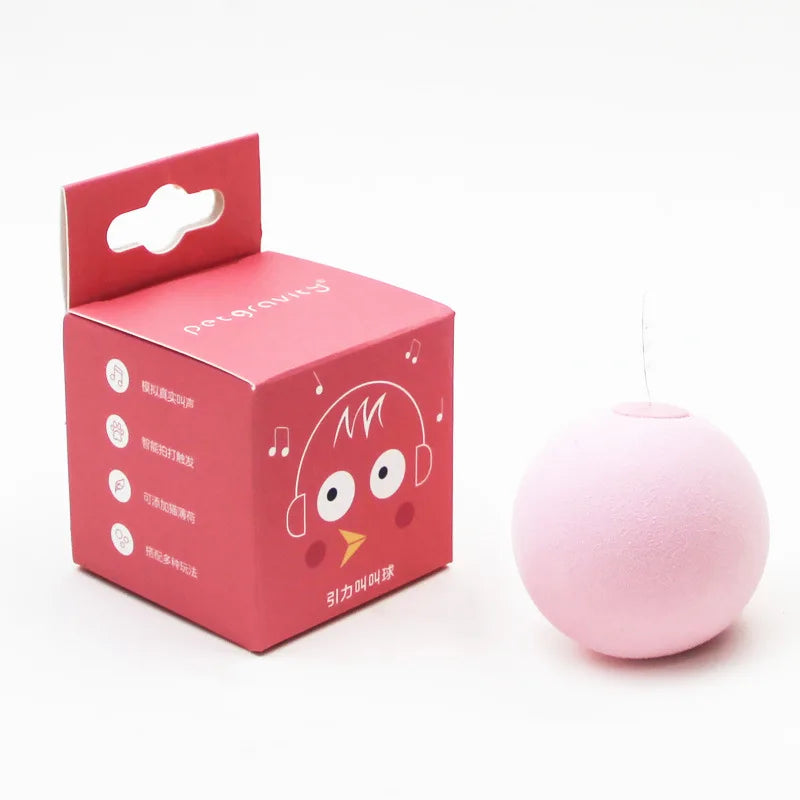 Interactive Smart Cat Toy with Electric Plush Ball and Catnip