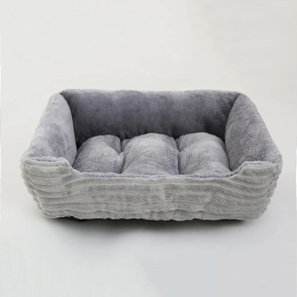 PamperedPups⢠- Super Soft and Cozy Classic Pet Bed for Dogs & Cats