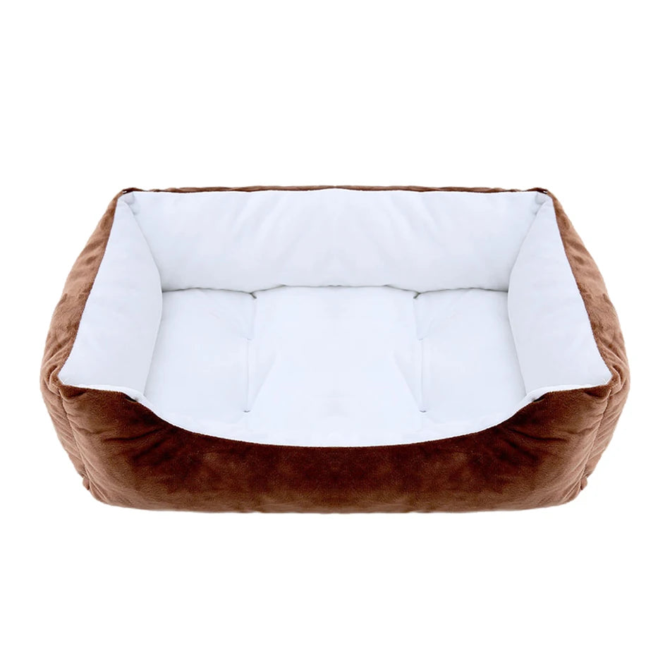 PamperedPups⢠- Super Soft and Cozy Classic Pet Bed for Dogs & Cats