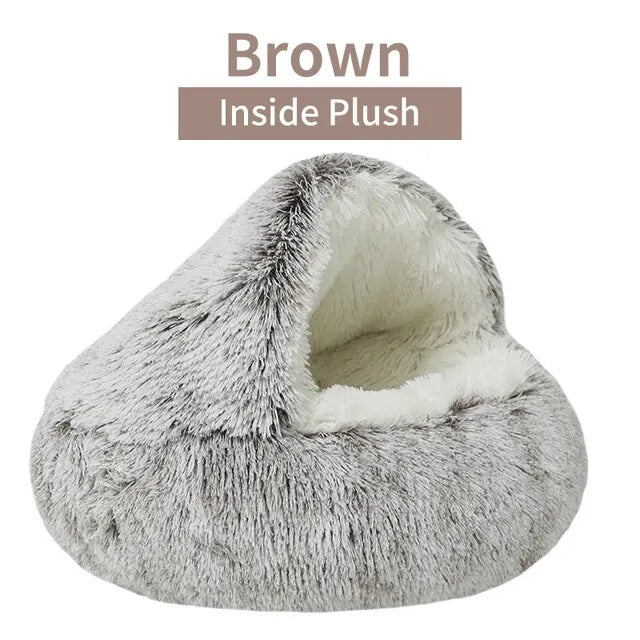 BurrowBuddy™ - #1 Best-Selling Plush Cave Bed For Cats and Small Dogs