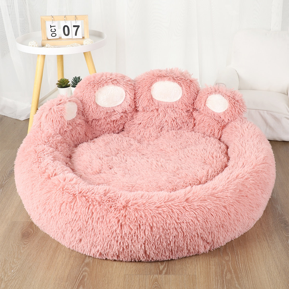 PamperedPups™ - #1 Top-Rated Anti-Anxiety Calming Donut Bed for Cats and Dogs