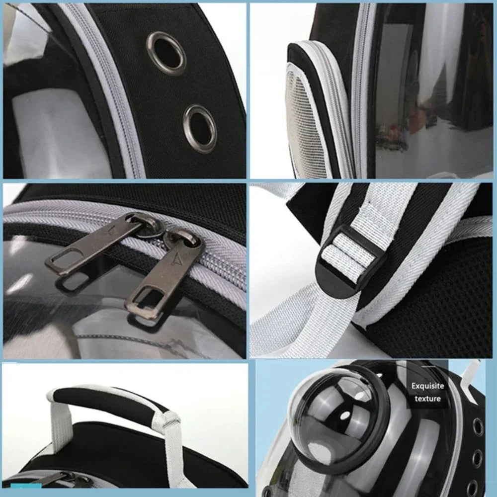 CozyCruise™ - Transparent Backpack and Carrier for Cats and Dogs