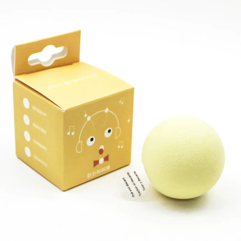 Interactive Smart Cat Toy with Electric Plush Ball and Catnip