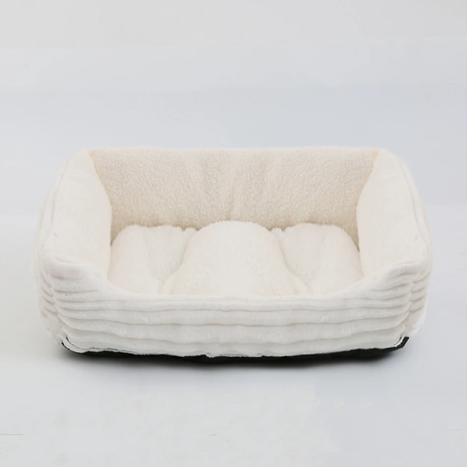 PamperedPups⢠- Super Soft and Cozy Classic Pet Bed for Dogs & Cats