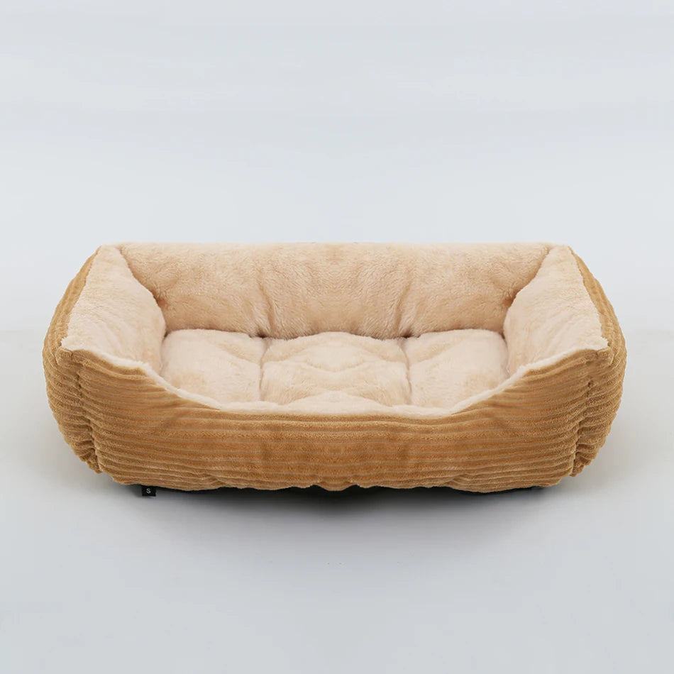 PamperedPups⢠- Super Soft and Cozy Classic Pet Bed for Dogs & Cats