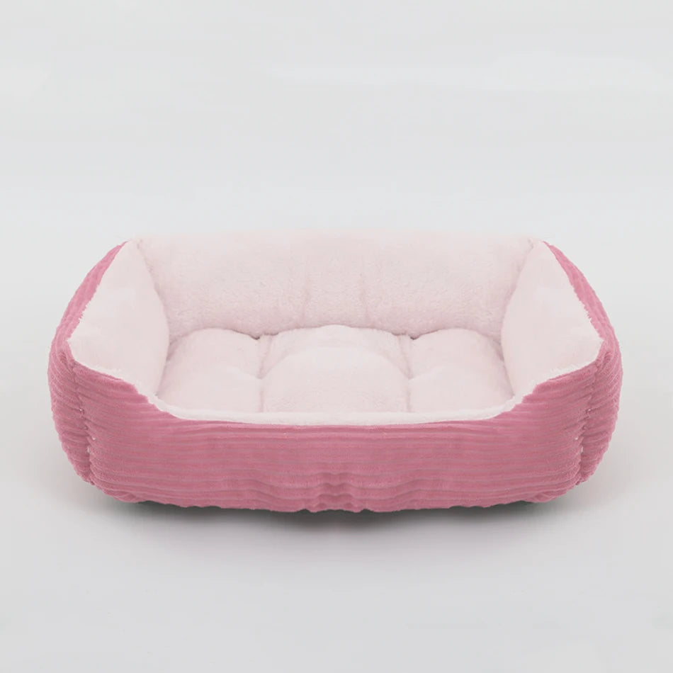 PamperedPups⢠- Super Soft and Cozy Classic Pet Bed for Dogs & Cats