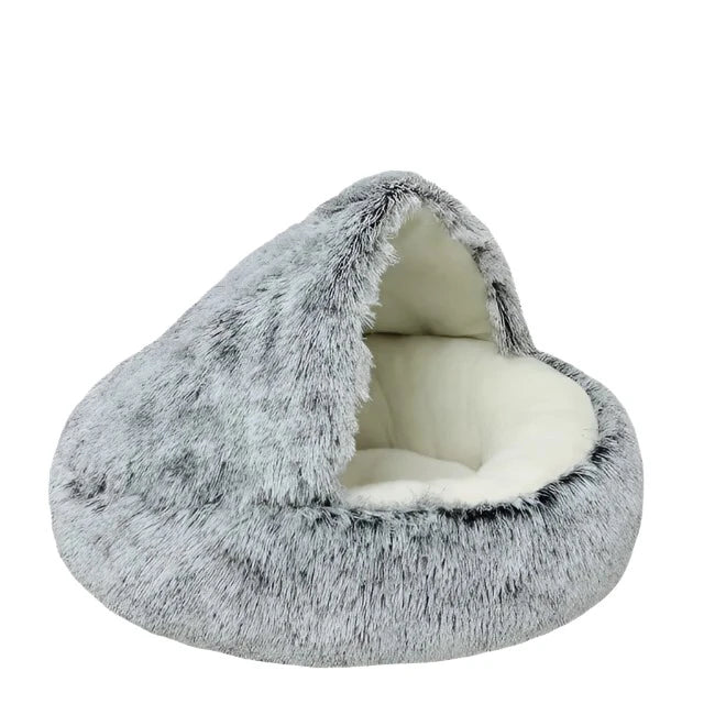 BurrowBuddy™ - #1 Best-Selling Plush Cave Bed For Cats and Small Dogs