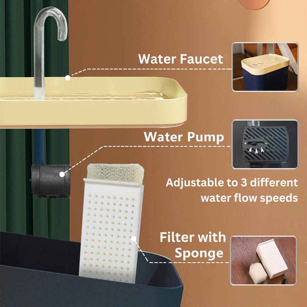 CatTap™ - #1 Best-Selling Filtered Cat Water Fountain