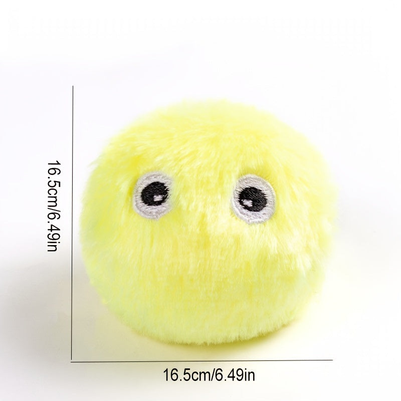 Interactive Smart Cat Toy with Electric Plush Ball and Catnip
