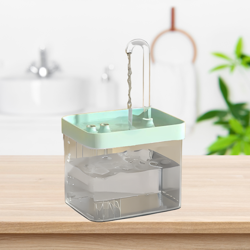 CatTap™ 2.0 - #1 Best-Selling Filtered Transparent Water Fountain for Cats