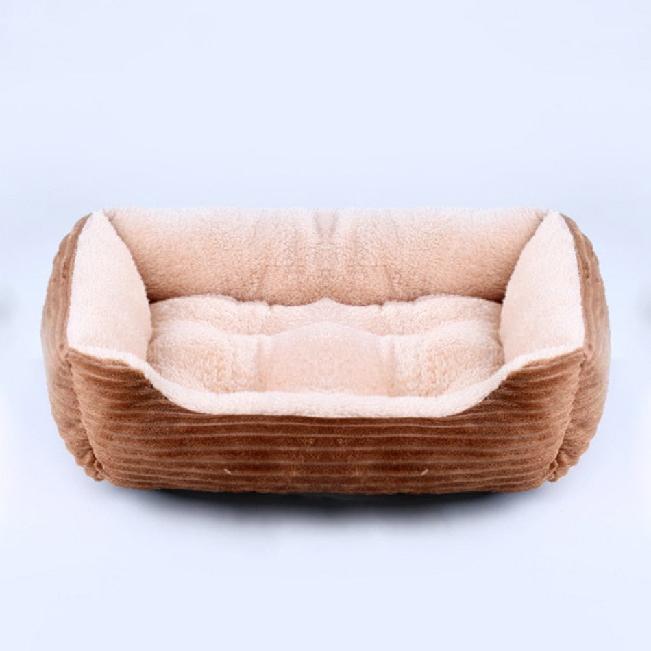 PamperedPups⢠- Super Soft and Cozy Classic Pet Bed for Dogs & Cats