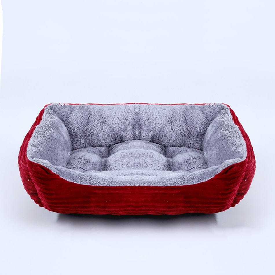 PamperedPups⢠- Super Soft and Cozy Classic Pet Bed for Dogs & Cats