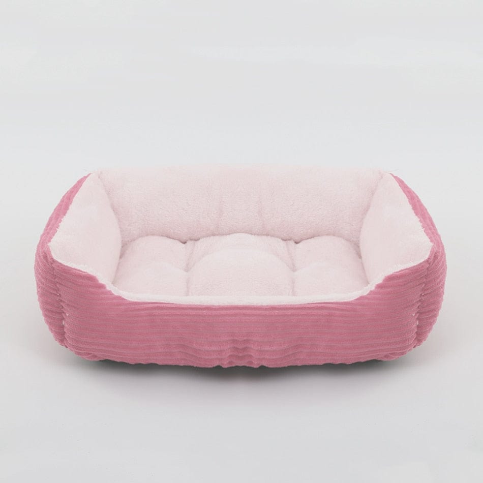 PamperedPups⢠- Super Soft and Cozy Classic Pet Bed for Dogs & Cats