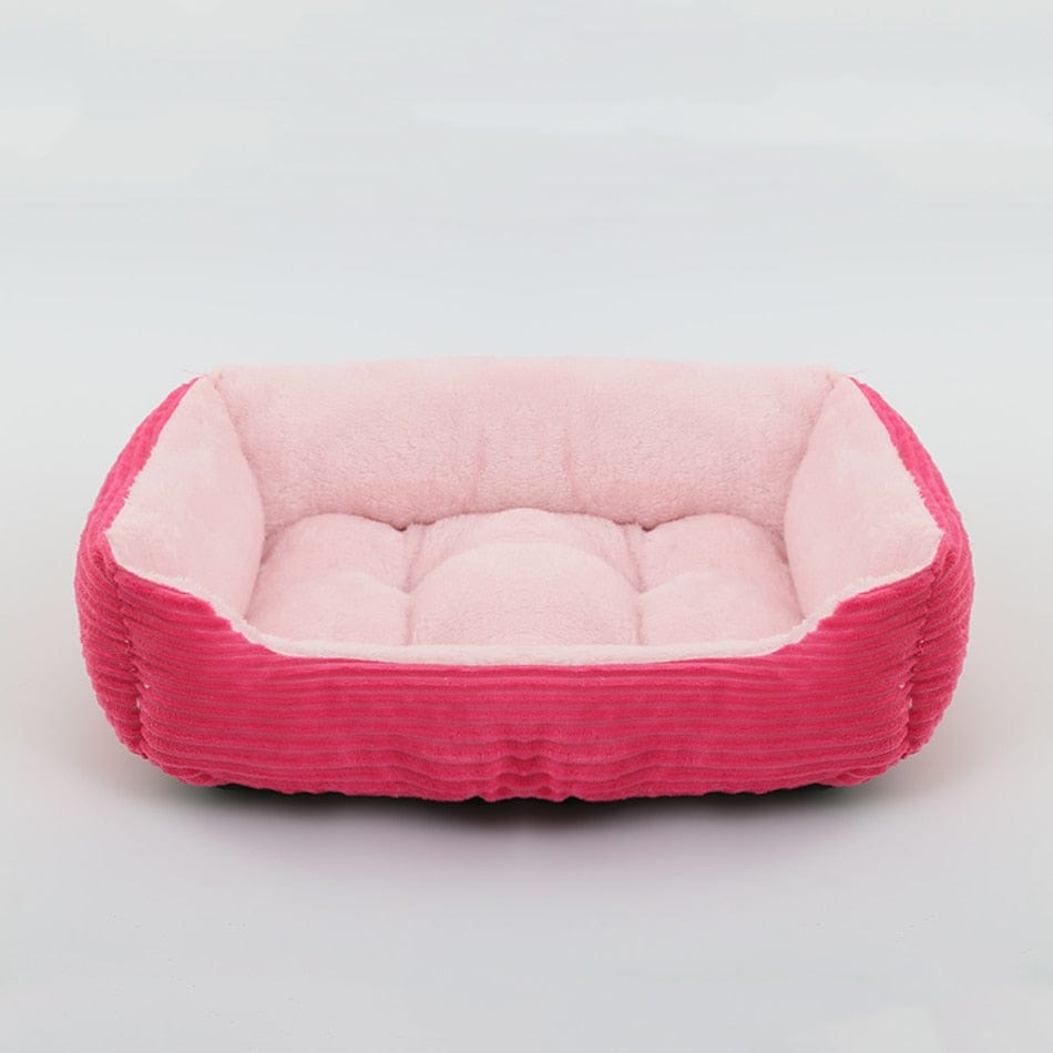 PamperedPups⢠- Super Soft and Cozy Classic Pet Bed for Dogs & Cats