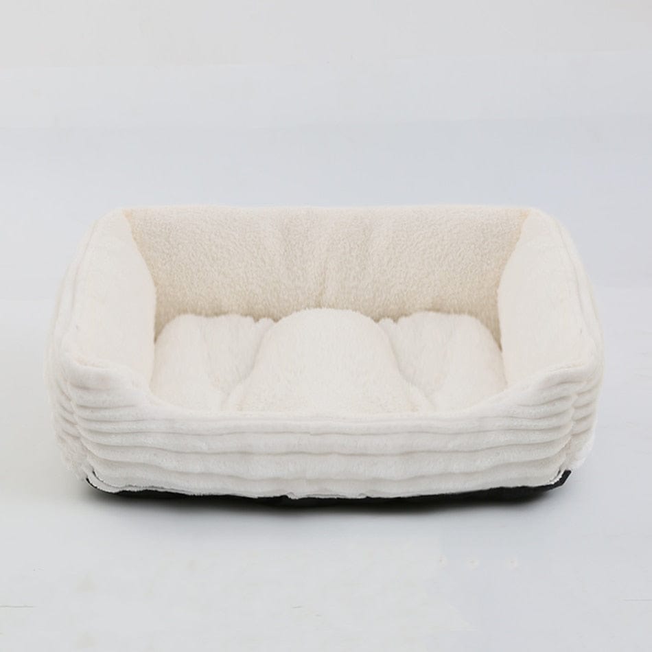 PamperedPups⢠- Super Soft and Cozy Classic Pet Bed for Dogs & Cats