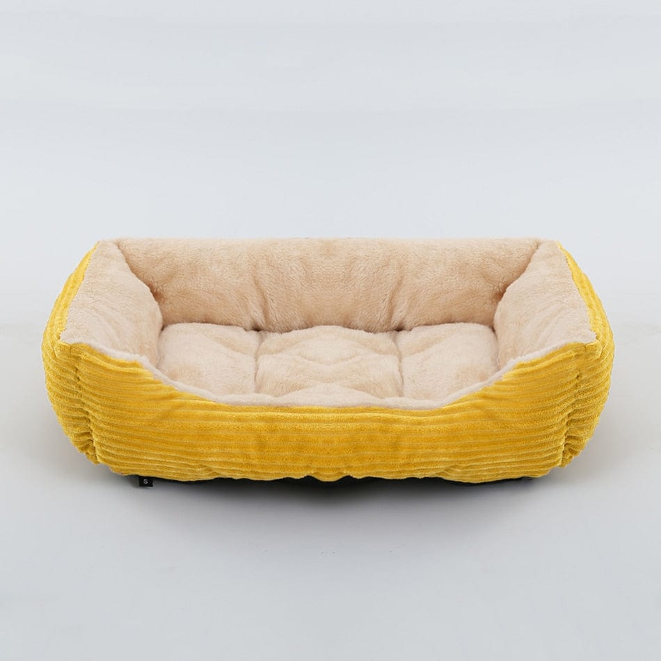 PamperedPups⢠- Super Soft and Cozy Classic Pet Bed for Dogs & Cats