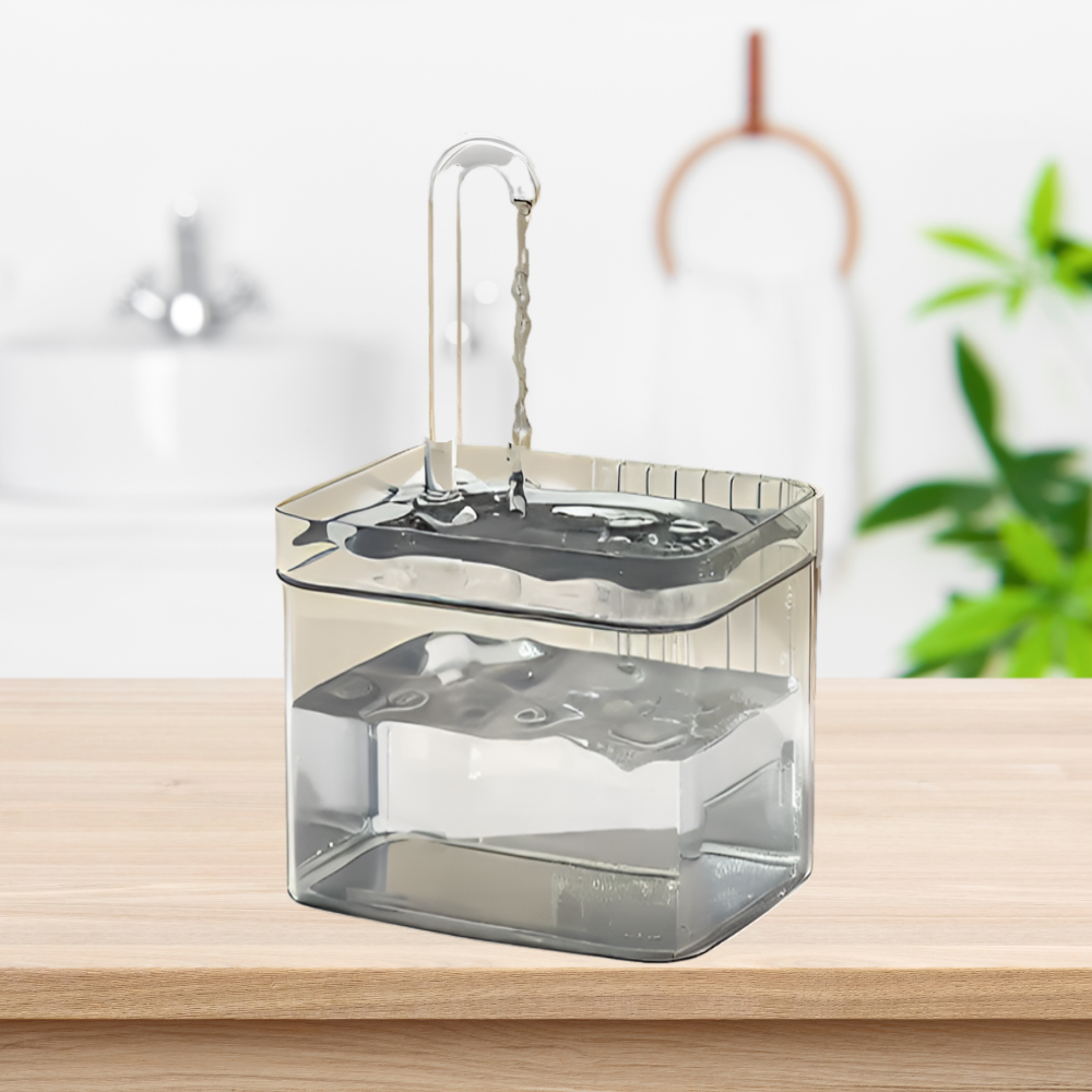 CatTap™ 2.0 - #1 Best-Selling Filtered Transparent Water Fountain for Cats