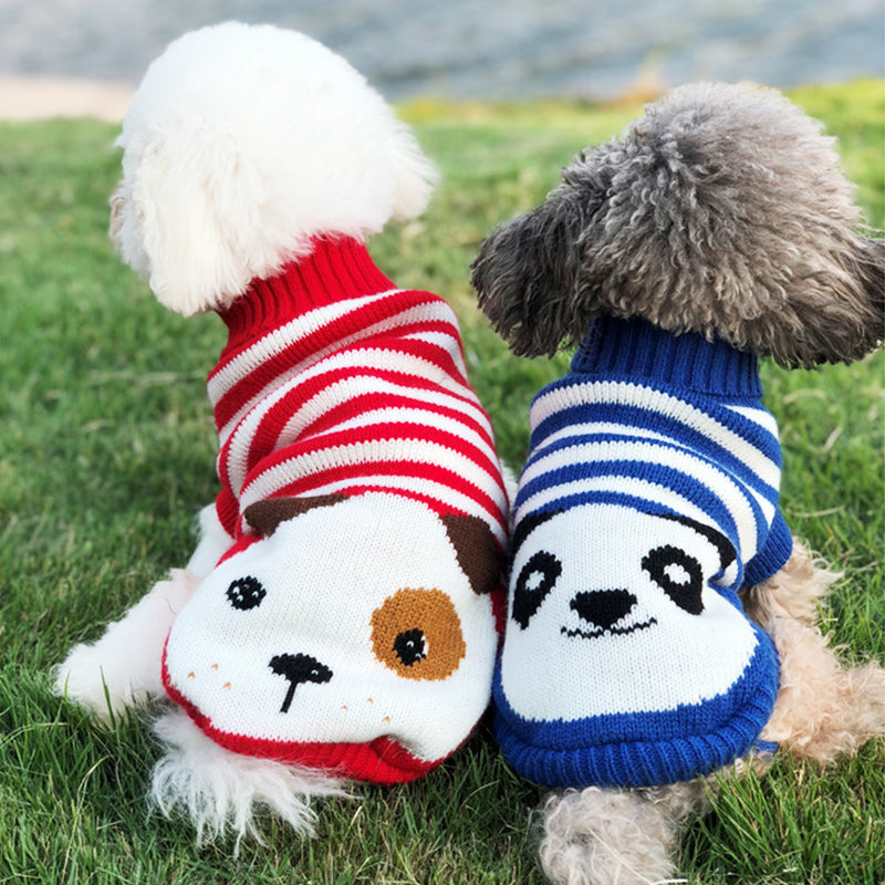 PamperedPups™ - Warm Knitted Winter Sweater for Small/Medium Dogs and Cats