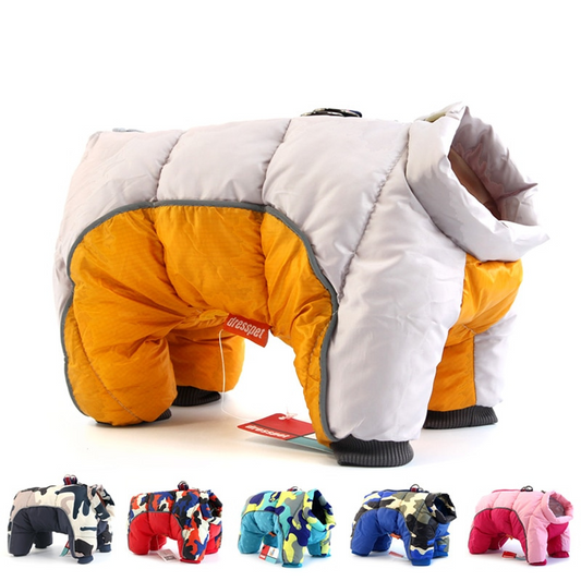 DressPet™ - Waterproof, Insulated Puffer Snowsuit for Small/Medium Dogs