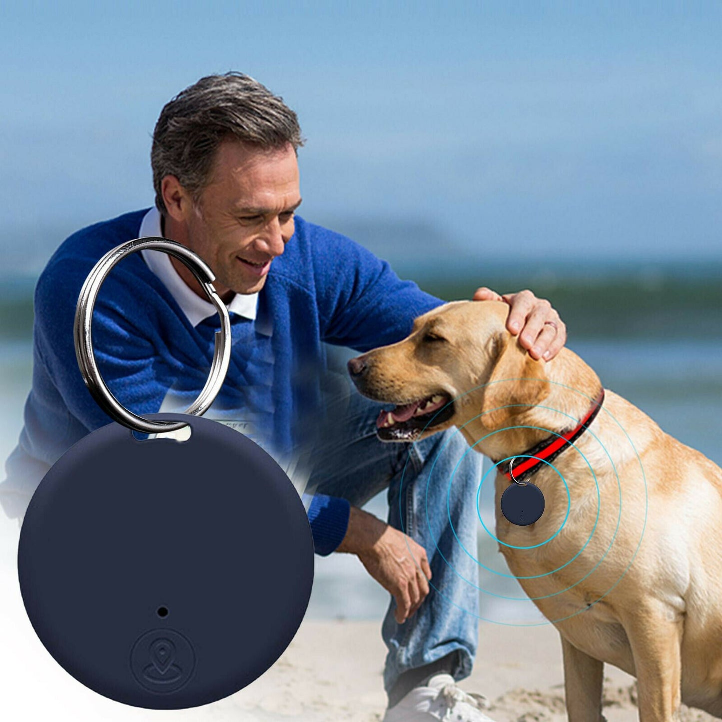 PamperedPups™ - Bluetooth Pet Tracker for Cats and Dogs
