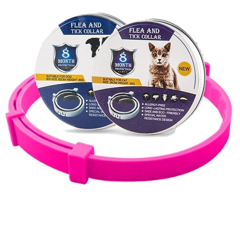 PamperedPups Flea Tick Repellant Collar for Dogs and Cats Pampered Pups