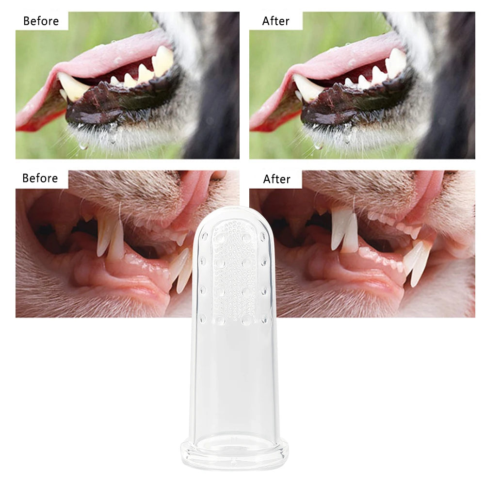 HappyGumz™ - #1 Best-Selling Finger Toothbrush for Cats & Dogs