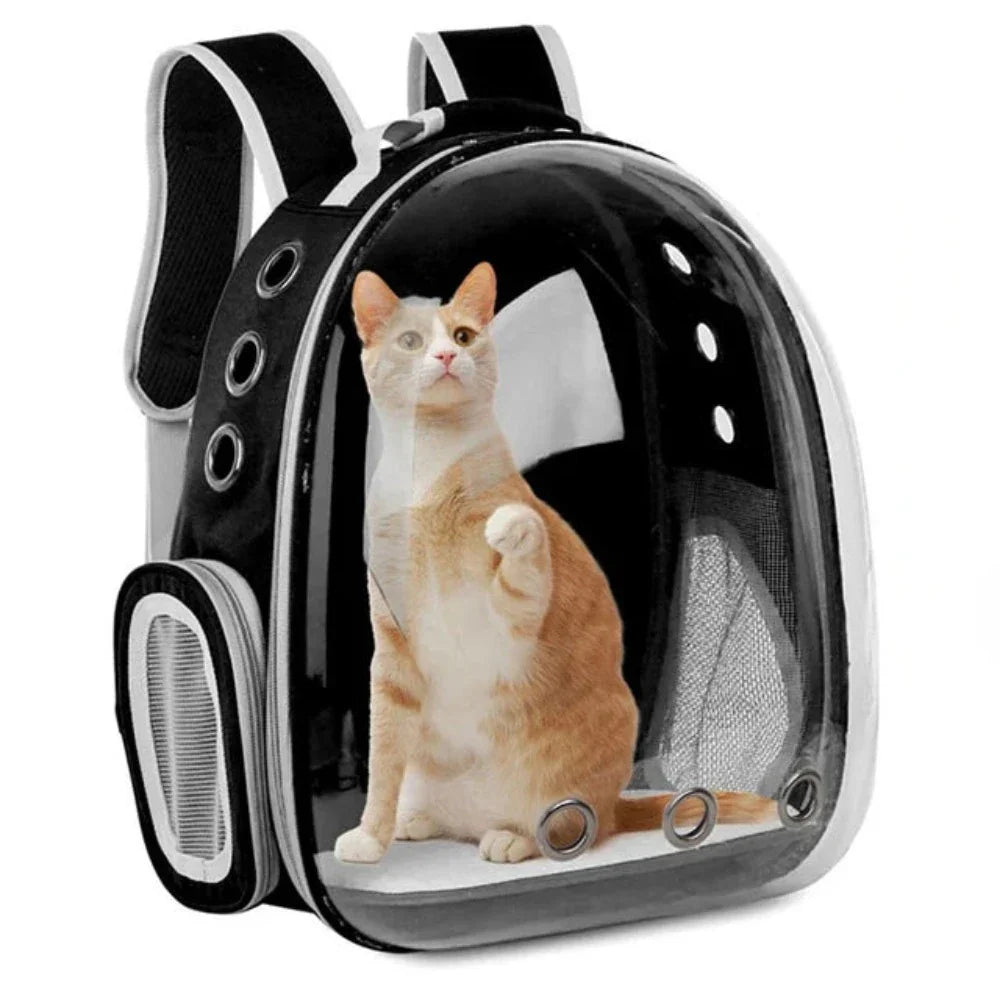 CozyCruise™ - Transparent Backpack and Carrier for Cats and Dogs