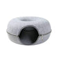 NipNook™ -  3-in-1 Interactive Cat Bed, House, & Tunnel