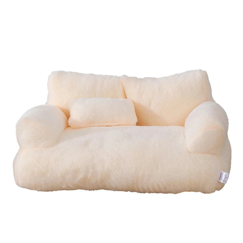 PamperedPups™ - Luxurious, Plush, Anti-Anxiety Sofa Couch for Cats and Dogs