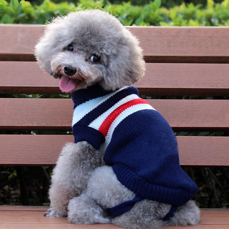 PamperedPups™ - Warm Knitted Winter Sweater for Small/Medium Dogs and Cats